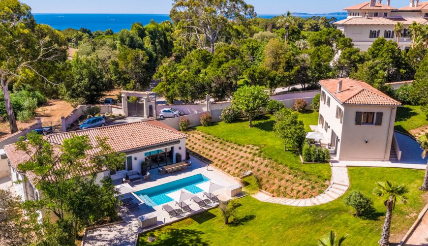Location villa luxe Côte d'Azur vue mer