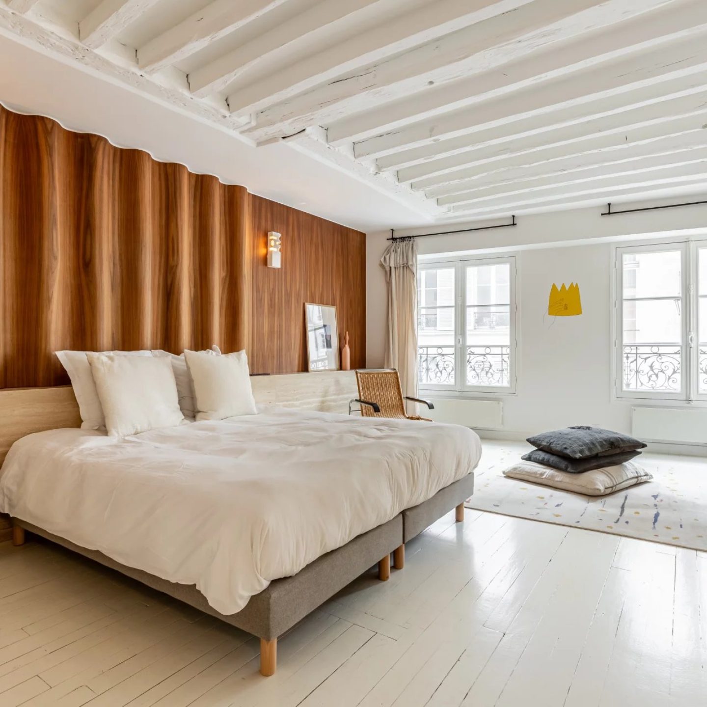 Location appartement parisien Montmorency chambre